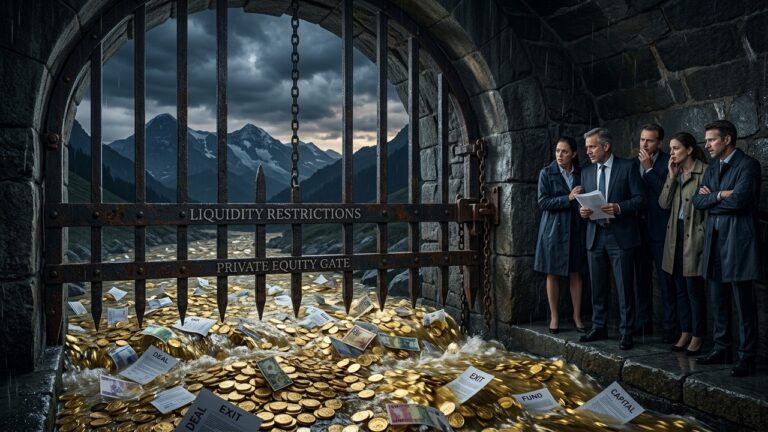 Partners Group CapsWriting the article Fund Withdrawals as Private Markets Face Liquidity Crunch