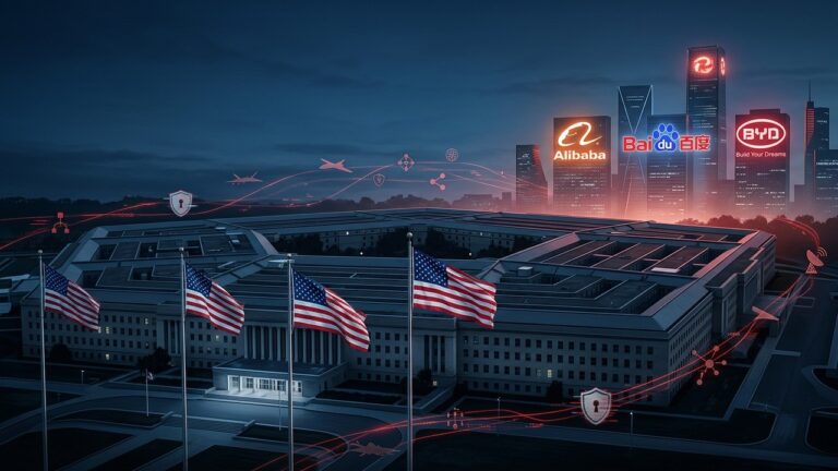 Pentagon Expands China Military List Adding Alibaba Baidu and BYD