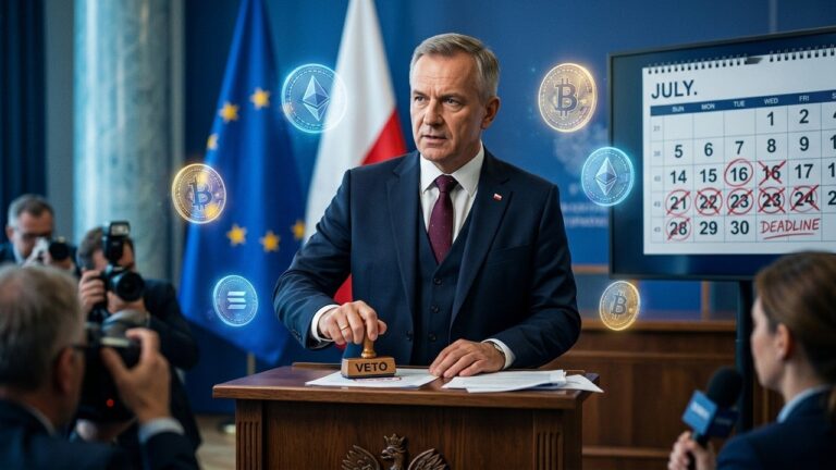 Polish President Stalls MiCA Crypto Rollout Despite EU Deadline