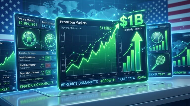 Polymarket Revenue Hits $1 Billion Annualized After US Exchange Launch