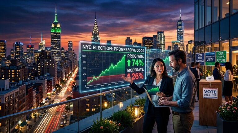 Prediction Markets Signal Strong Wins for Mamdani Backed Candidates in NY Primaries