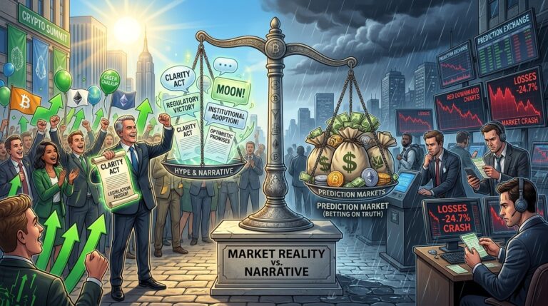Prediction Markets Turn Skeptical on Clarity Act Passage