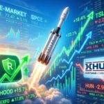 Premarket Movers Today: SpaceX Rockets Higher, Robinhood Climbs on Layoffs, Huntsman Drops