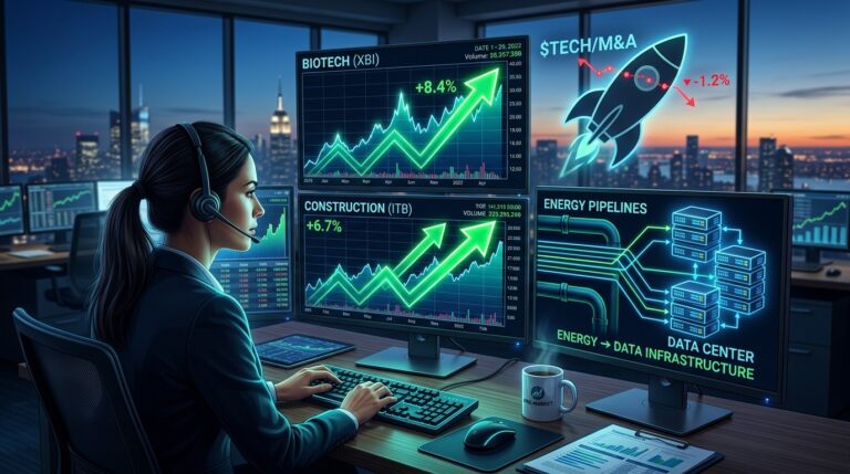 Premarket Stock Movers Today: Biotech Buyouts, SpaceX Slide & Construction Deals