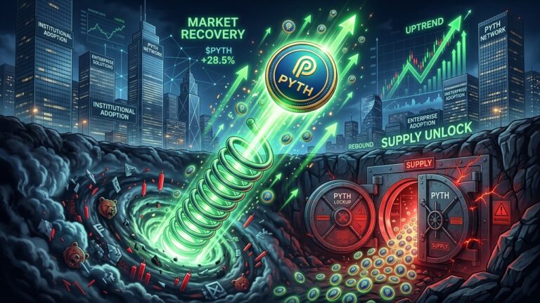 Pyth Price Rebounds 21 Percent: Can PYTH Overcome Token Unlocks?