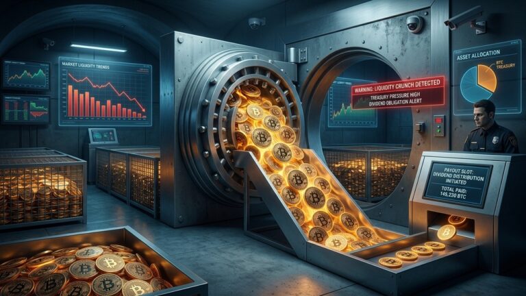 QCP Warns Strategy May Sell Bitcoin to Fund Dividends