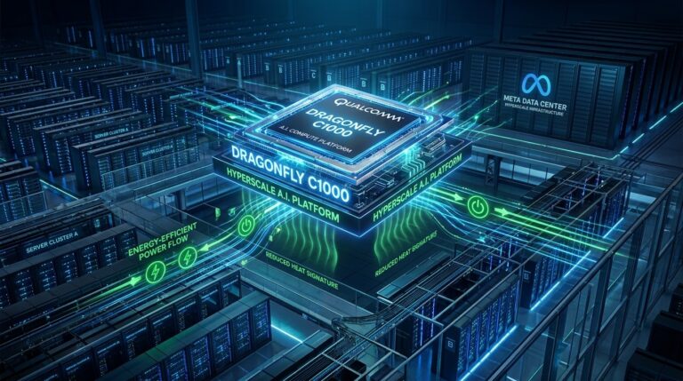 Qualcomm Dragonfly CPU Powers Meta AI Data Centers