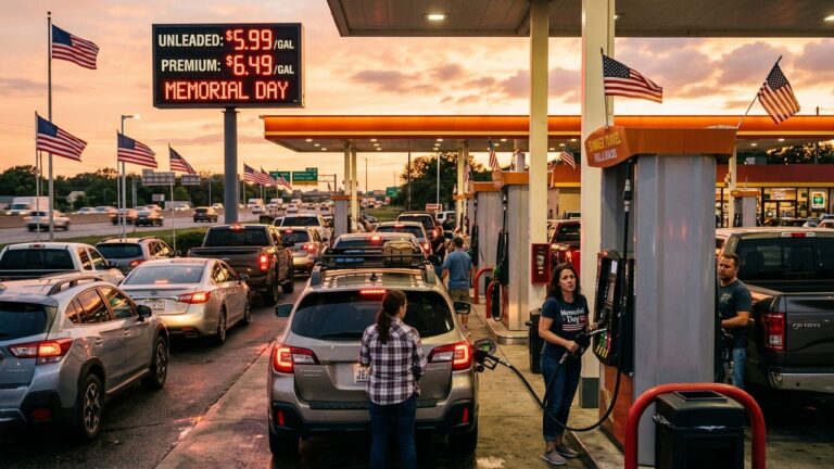 Record High Memorial Day Gas Prices Shock American DriversDrafting the article content