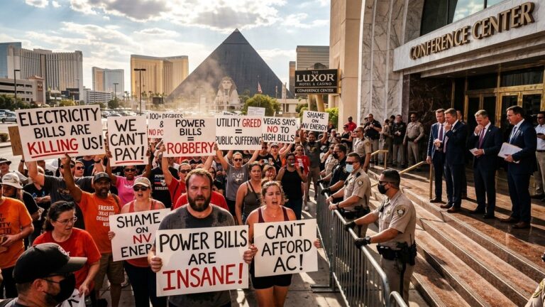 Rising Fury Over Soaring Electricity Bills Sparks Protests at Utility Conference