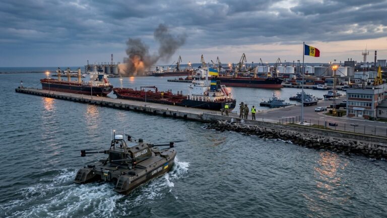 Romania Urges Ukraine For Self-Destruct Tech On Stray Drones After Port Explosion