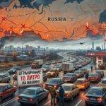 Russia Fuel Crisis Deepens With Rationing and Refinery Attacks