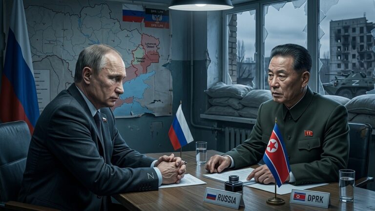 Russian Official In Ukraine Hosts North Korean Envoy In Bold Provocation