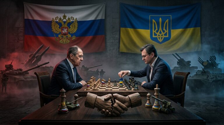 Russia’s Lavrov Admits Anchorage Deal Bought Time For Ukraine Rearmament