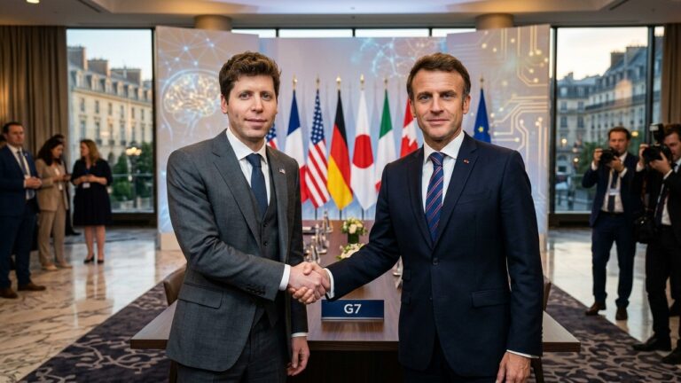 Sam Altman Attends G7 Summit After Macron Invitation