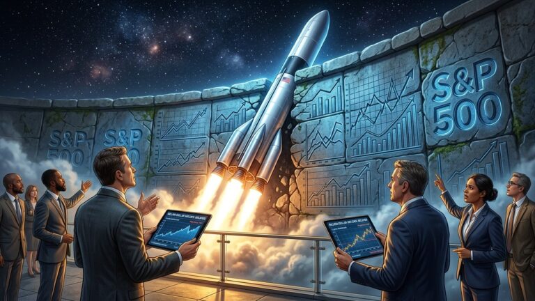 S&P 500 Sticks to Rules Rejecting Fast Entry for SpaceX and Mega IPOs