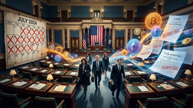 Senate Recess Jeopardizes CLARITY Act July Vote for Crypto Rules