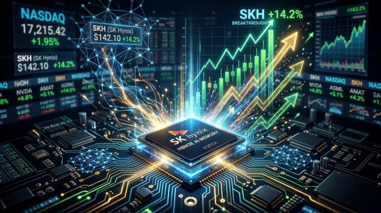 SK Hynix Surges on Massive Nasdaq Listing Plans