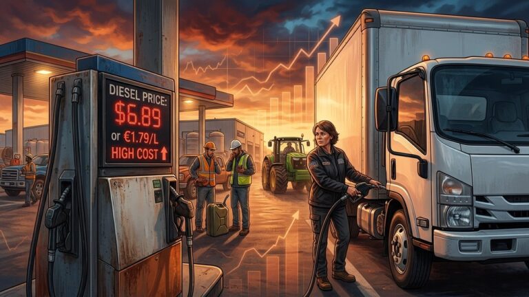 Small Businesses Sound Alarm Over Record Diesel Price Surge