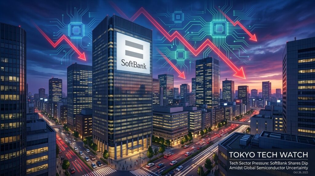 Wall Street Tech Rout SoftBank Plunges 11 Percent as Tech Rout Hits Asia and Wall Street
