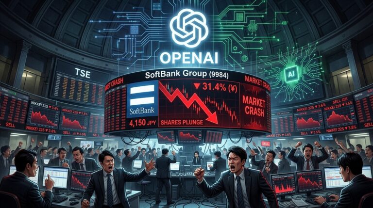 SoftBank Plunges as OpenAI Weighs Delaying $1 Trillion IPO