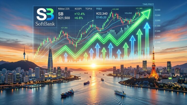 SoftBank Surges 12 Percent as Iran US Peace Deal Lifts Asia Stocks