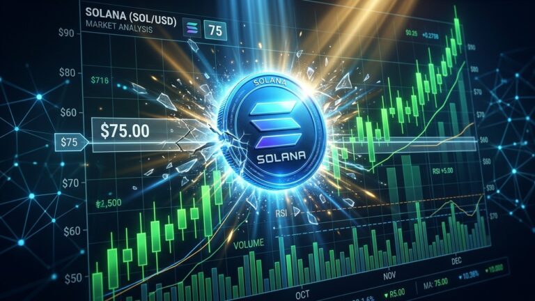 Solana Price Nears $75: Will SOL Reclaim Its Key Consolidation Range?