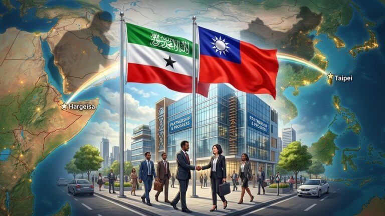 Somaliland Strengthens Taiwan Ties With New Diplomatic Office