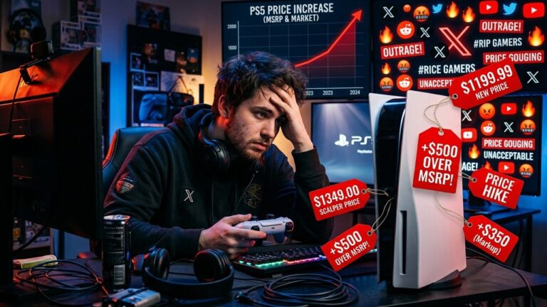Sony PlayStation Price Hike Triggers Gamer Fury