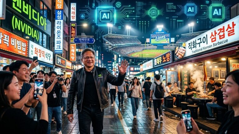 South Korea Obsessed With Nvidia CEO Jensen Huang Visit