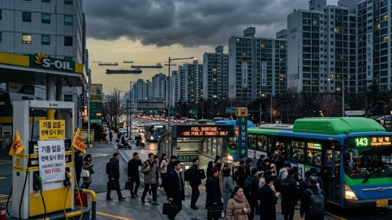 South Korea Urges Fuel Conservation Amid Severe Energy Shock