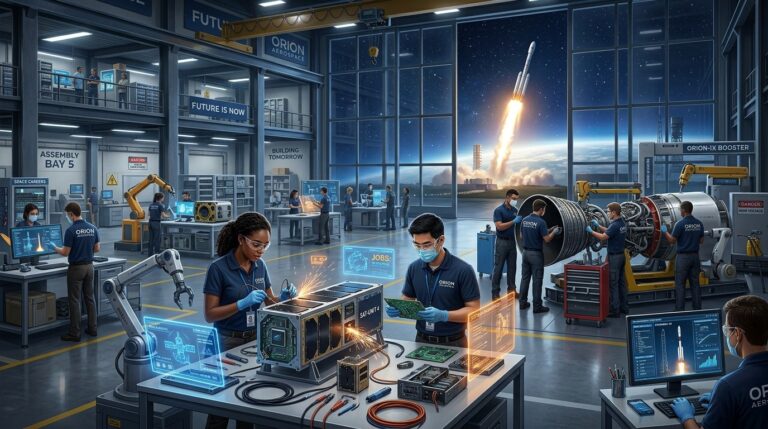 Space Economy Jobs Boom Despite Cooling SpaceX Stock