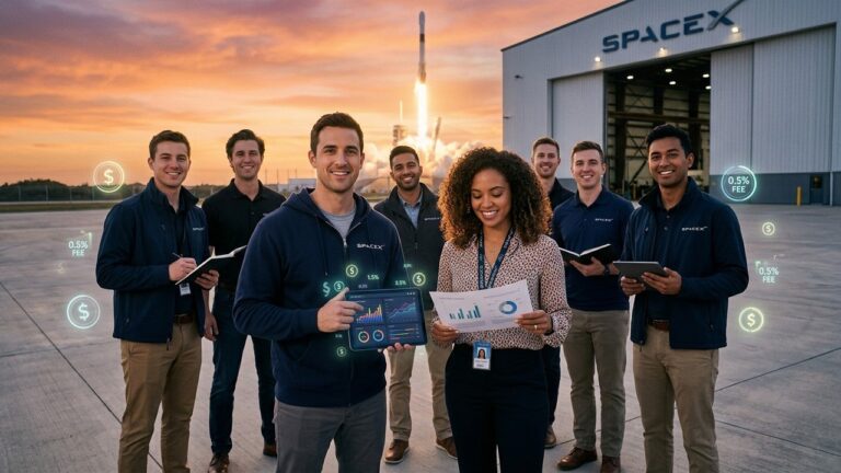 SpaceX Employees Secure Low Fee Wealth Management Deal Post IPO