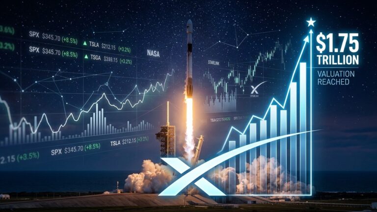 SpaceX IPO at $135 Share Price Targets $1.75 Trillion Valuation