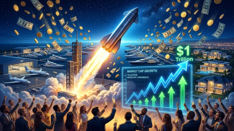 SpaceX IPO Creates New Billionaires as Elon Musk Tops $1 Trillion