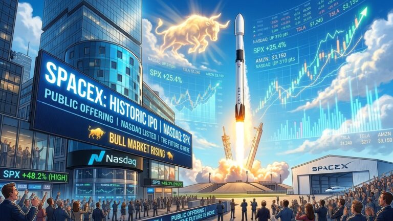 SpaceX IPO: Why Major Listings Rarely Signal Bull Market Peaks