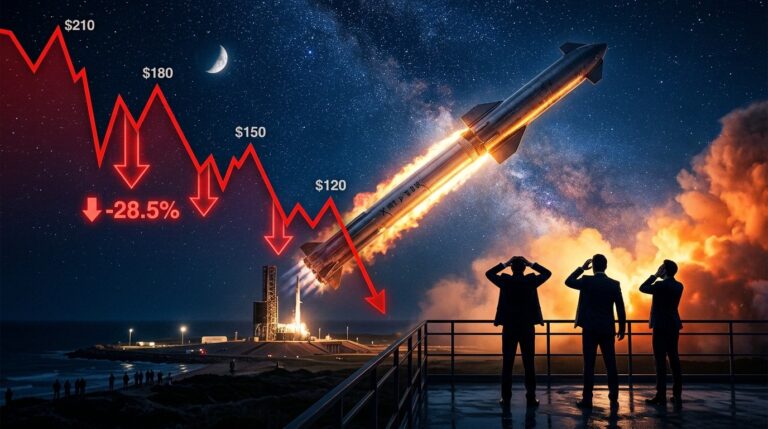 SpaceX Stock Plunge: Why Tech Shares Are Tanking After the IPO