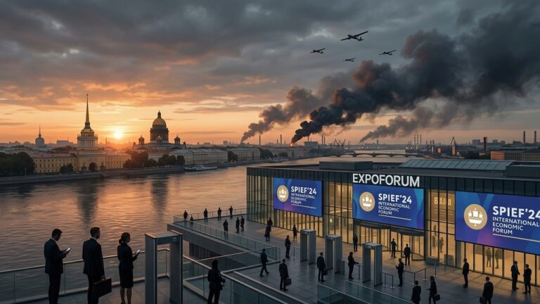 St Petersburg Economic Forum Opens Amid Ukrainian Drone Strikes