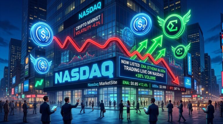 StablecoinX Hits Nasdaq as Ethena USDe Supply Shrinks