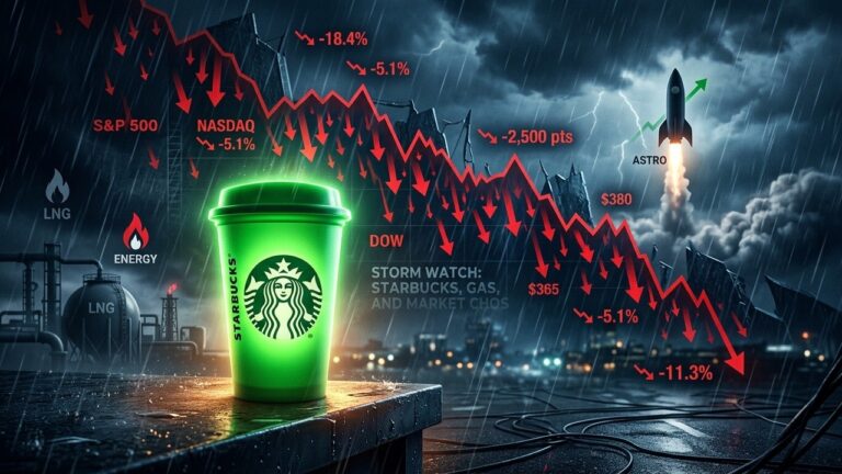 Starbucks Stock BrightGenerating the financial blog article Spot in Rough Market Day
