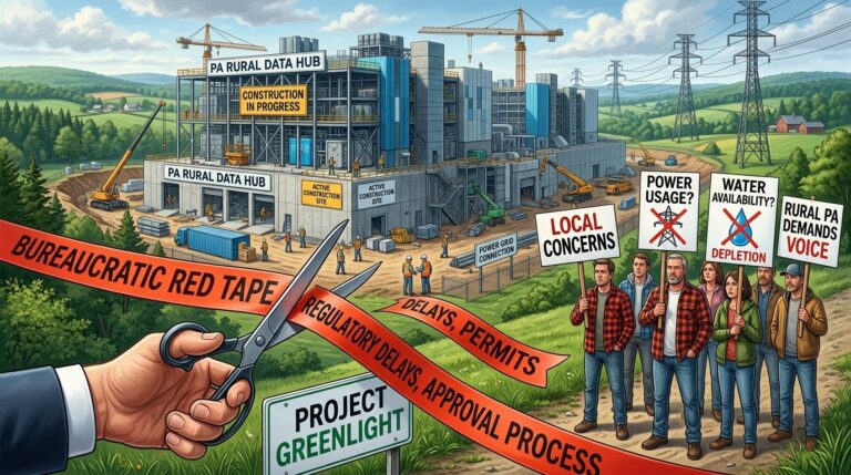 States Cutting Red Tape to Woo Business While Data Center Pushback Grows