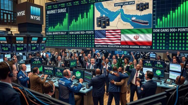 Stock Futures Surge After US Iran Peace Deal