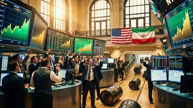 Stock Market Today: Dow Hits New Record on US-Iran Peace Deal Hopes