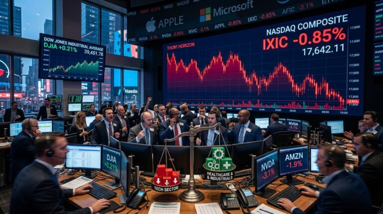 Stock Market Today: Nasdaq Extends Losing Streak Amid Tech Sector Pressure