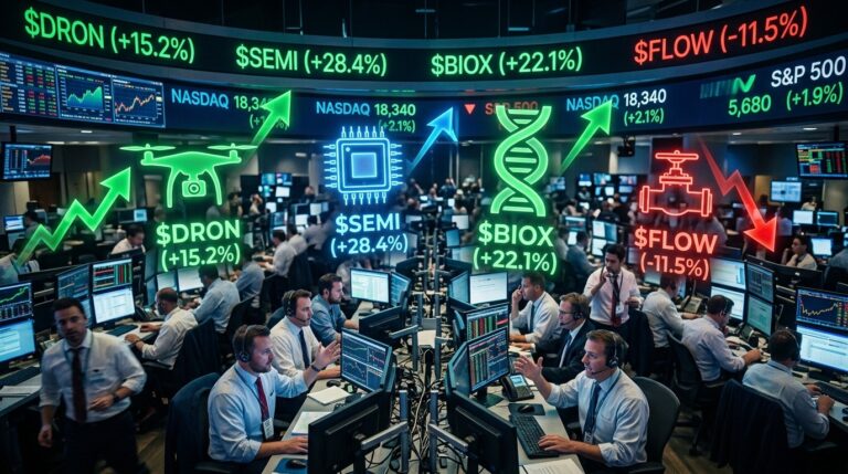 Stocks Making Biggest Midday Moves: AVAV, ABVX, ALAB and More