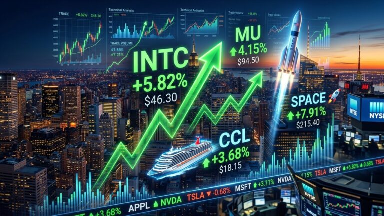 Stocks Making Biggest Premarket Moves: Intel Surges on Apple Deal