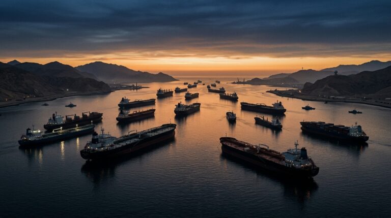 Strait of Hormuz Shipping Stalls After Iran Closure Announcement