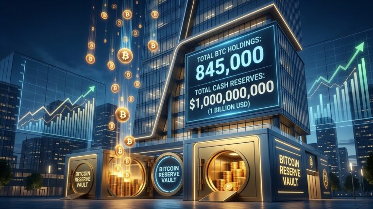Strategy Buys 1550 Bitcoin Pushing Holdings Over 845000 as Cash Hits 1 Billion