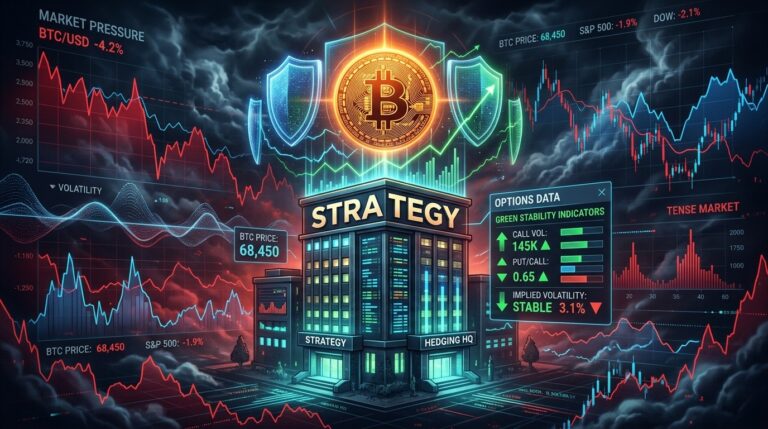 Strategy Options Market Avoids Crisis Signals Despite Heavy Hedging