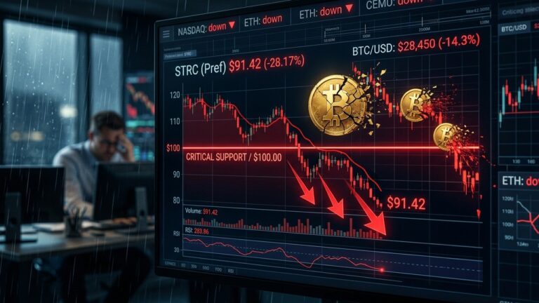 Strategy STRC High-Yield Bet Faces Trouble After Bitcoin Sale