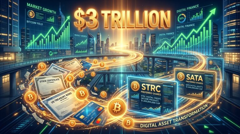 STRC and SATA Could Unlock $3 Trillion Bitcoin Digital Credit Market